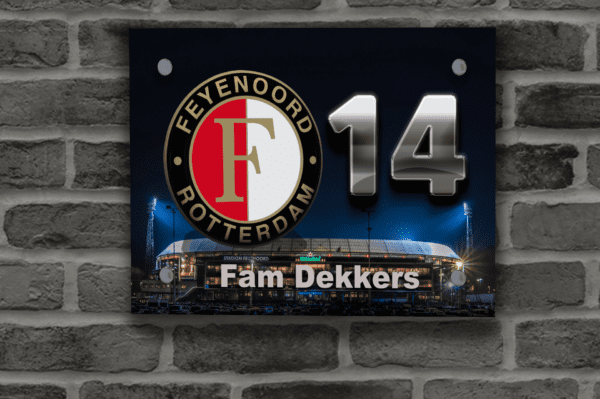 Feyenoord Naambordje 1