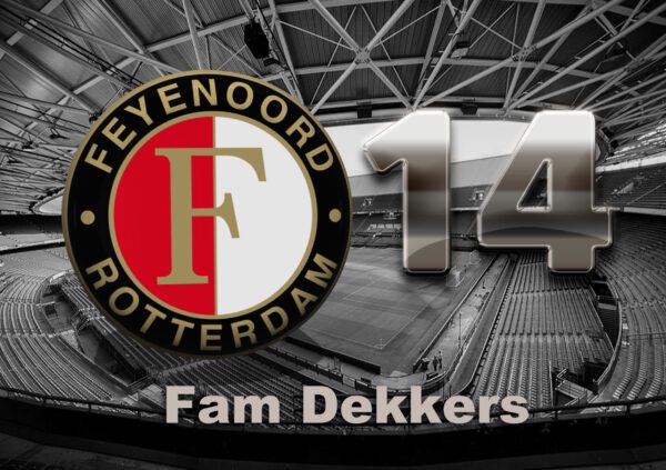Feyenoord Naambordje 5