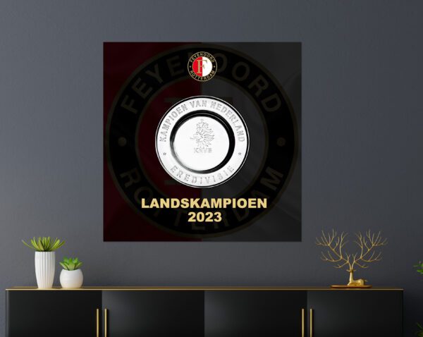 Feyenoord Kampioen Schilderij 2