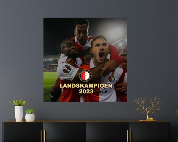 Feyenoord Kampioen Schilderij 3