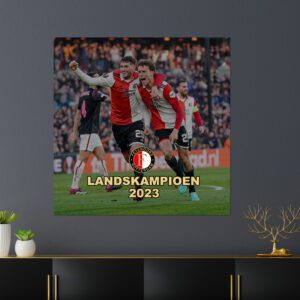 Feyenoord Kampioen Schilderij 4