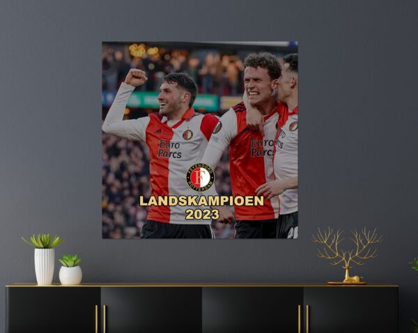 Feyenoord Kampioen Schilderij 5