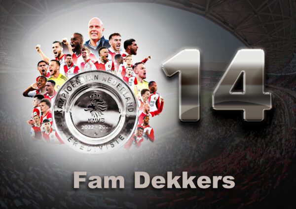 Feyenoord Naambordje 10