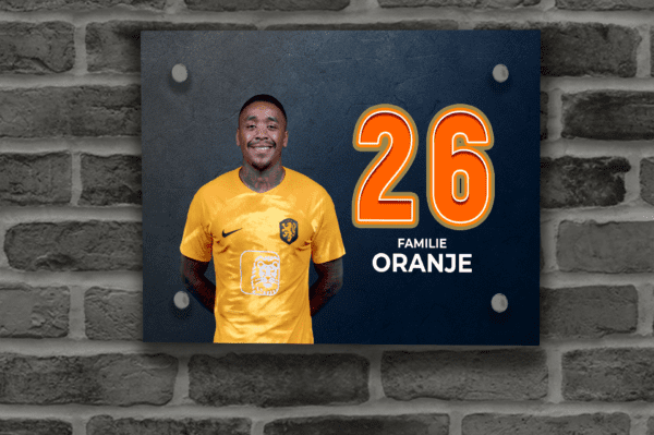 Oranje Naambordje 16