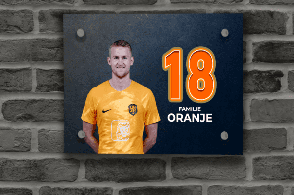 Oranje Naambordje 8